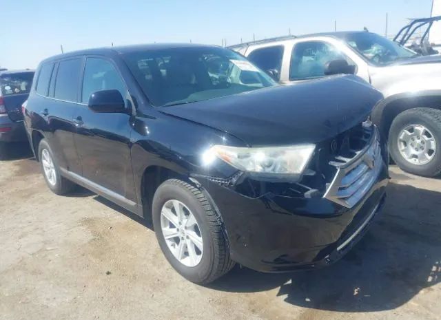 TOYOTA HIGHLANDER 2013 5tdbk3eh7ds207989