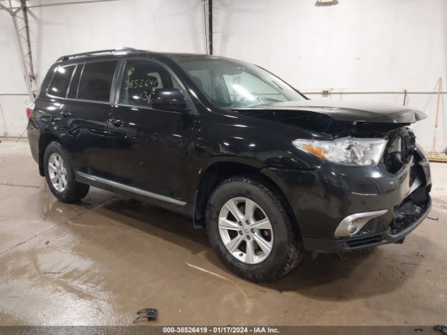 TOYOTA HIGHLANDER 2013 5tdbk3eh7ds209175