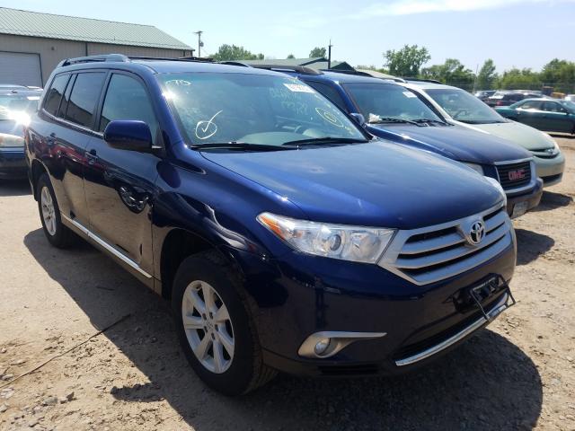 TOYOTA HIGHLANDER 2013 5tdbk3eh7ds212108