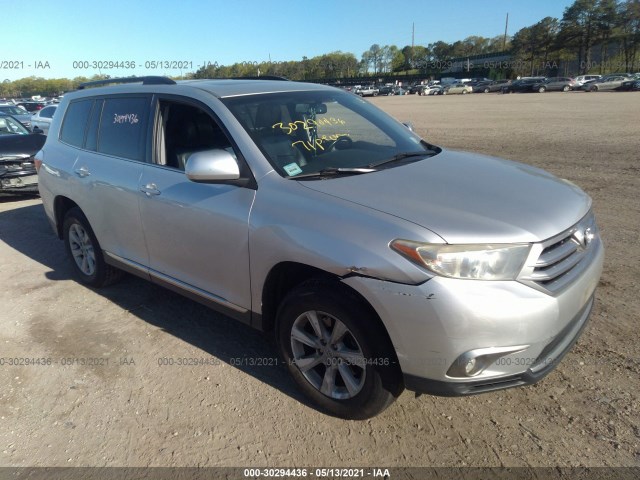 TOYOTA HIGHLANDER 2013 5tdbk3eh7ds212190