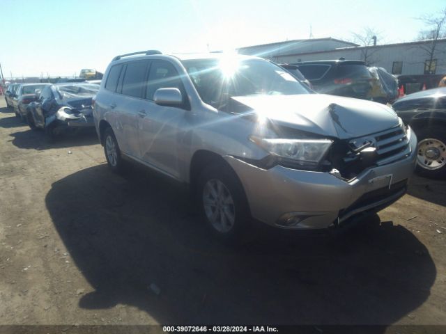 TOYOTA HIGHLANDER 2013 5tdbk3eh7ds233203