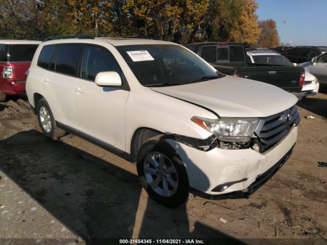 TOYOTA HIGHLANDER 2013 5tdbk3eh7ds234481