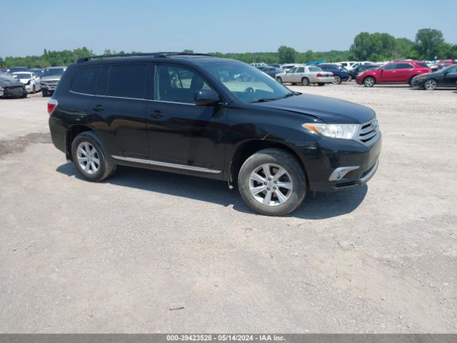 TOYOTA HIGHLANDER 2013 5tdbk3eh7ds236053