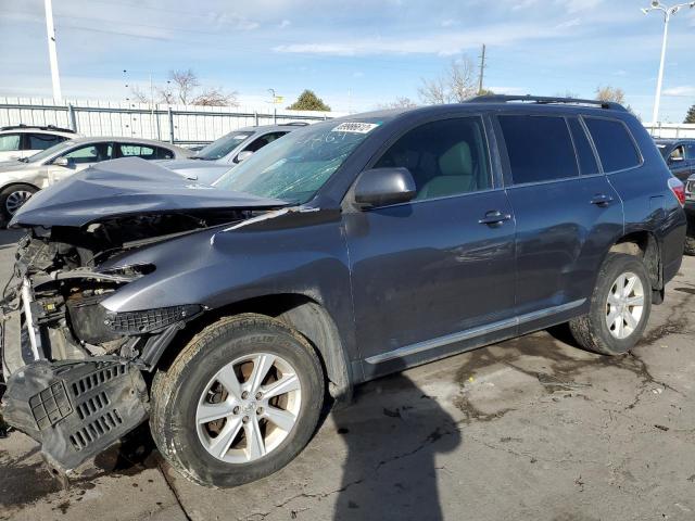 TOYOTA HIGHLANDER 2013 5tdbk3eh7ds240118