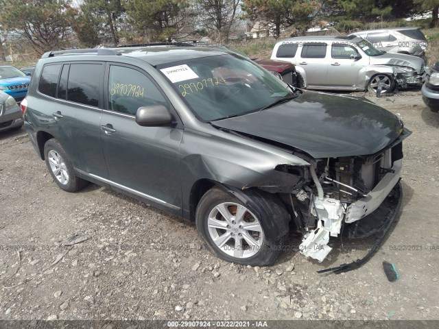 TOYOTA HIGHLANDER 2013 5tdbk3eh7ds240815