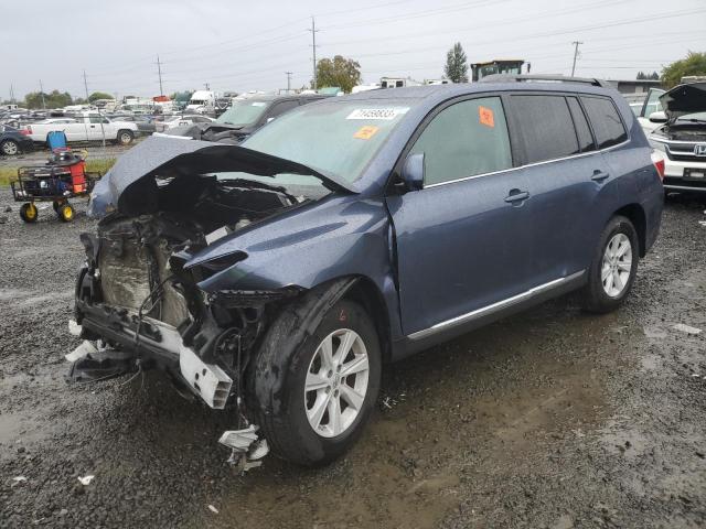 TOYOTA HIGHLANDER 2013 5tdbk3eh7ds246663