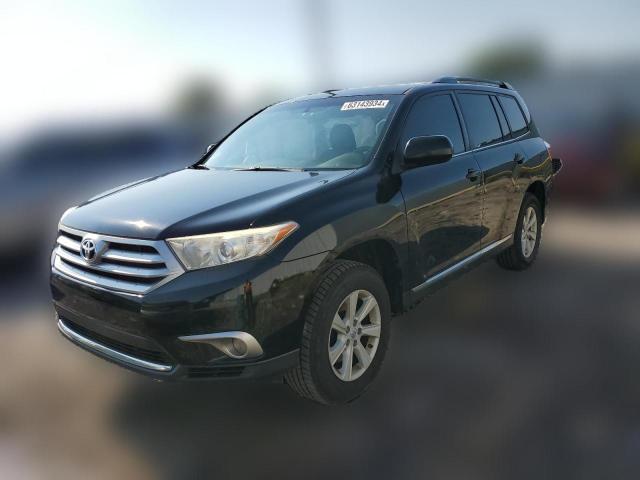 TOYOTA HIGHLANDER 2013 5tdbk3eh7ds248008