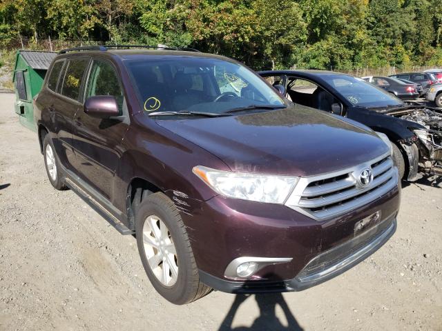 TOYOTA HIGHLANDER 2013 5tdbk3eh7ds249210