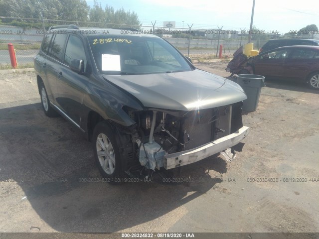 TOYOTA HIGHLANDER 2013 5tdbk3eh7ds267349