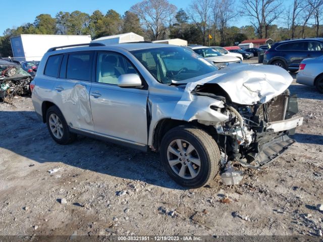 TOYOTA HIGHLANDER 2013 5tdbk3eh7ds269246