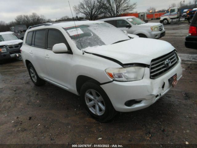 TOYOTA HIGHLANDER 2010 5tdbk3eh8as017453