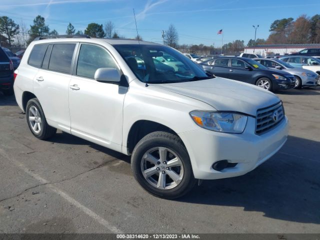 TOYOTA HIGHLANDER 2010 5tdbk3eh8as026458