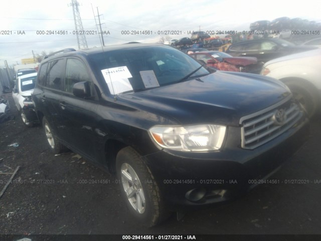 TOYOTA HIGHLANDER 2010 5tdbk3eh8as037282