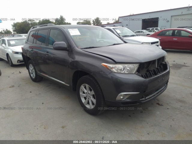 TOYOTA HIGHLANDER 2011 5tdbk3eh8bs051992