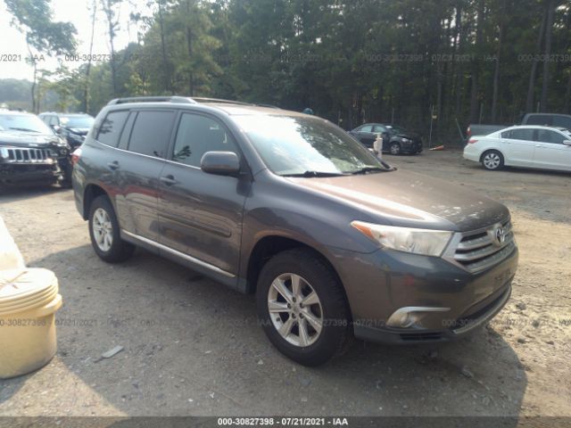 TOYOTA HIGHLANDER 2011 5tdbk3eh8bs054231