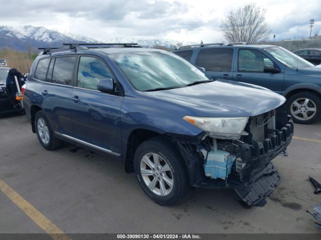 TOYOTA HIGHLANDER 2011 5tdbk3eh8bs061602