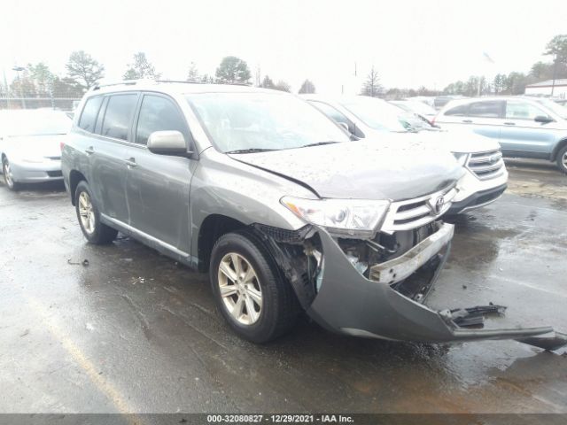 TOYOTA HIGHLANDER 2011 5tdbk3eh8bs063432