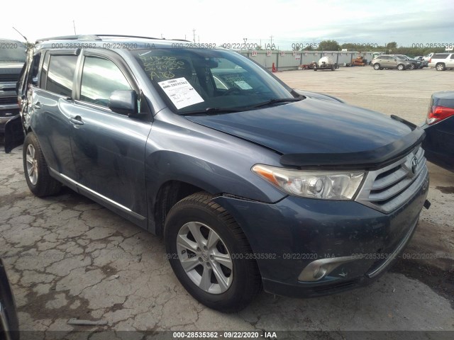 TOYOTA HIGHLANDER 2011 5tdbk3eh8bs064922