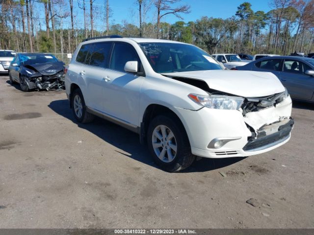 TOYOTA HIGHLANDER 2011 5tdbk3eh8bs084880