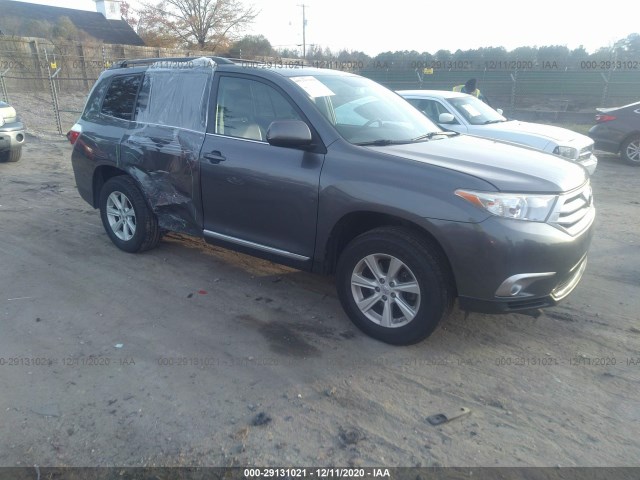 TOYOTA HIGHLANDER 2011 5tdbk3eh8bs086712