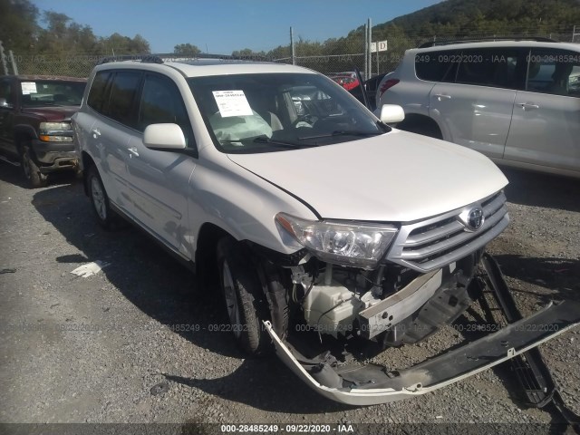 TOYOTA HIGHLANDER 2011 5tdbk3eh8bs089903