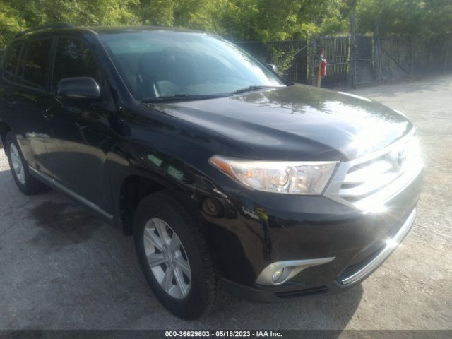 TOYOTA HIGHLANDER 2012 5tdbk3eh8cs094150