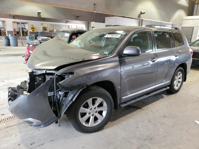 TOYOTA HIGHLANDER 2012 5tdbk3eh8cs104546