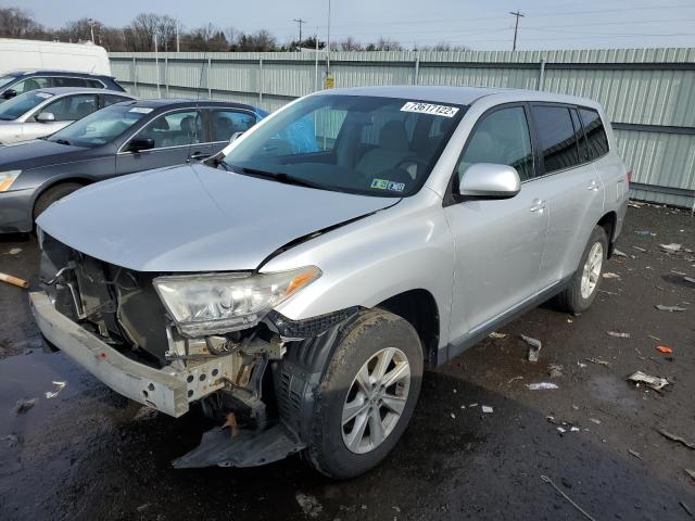 TOYOTA HIGHLANDER 2012 5tdbk3eh8cs109309