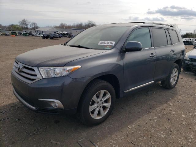 TOYOTA HIGHLANDER 2012 5tdbk3eh8cs109875