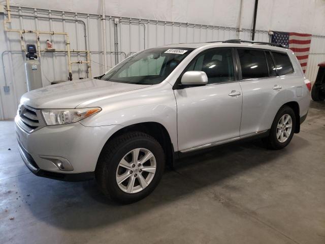 TOYOTA HIGHLANDER 2012 5tdbk3eh8cs111190