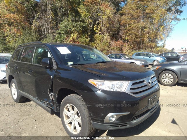 TOYOTA HIGHLANDER 2012 5tdbk3eh8cs113750