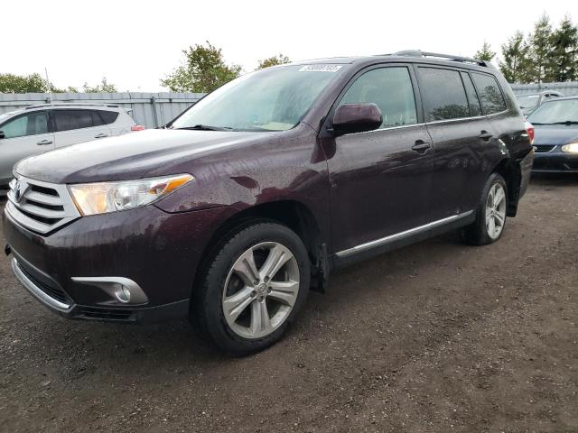 TOYOTA HIGHLANDER 2012 5tdbk3eh8cs119998