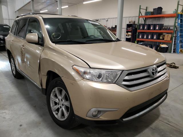 TOYOTA HIGHLANDER 2012 5tdbk3eh8cs121878