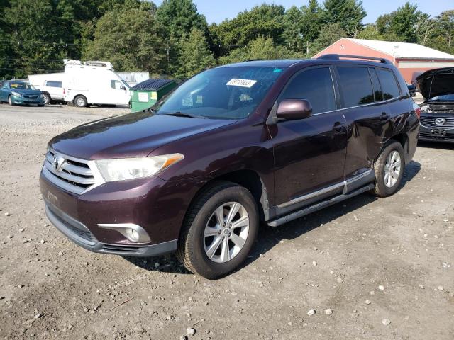 TOYOTA HIGHLANDER 2012 5tdbk3eh8cs122528