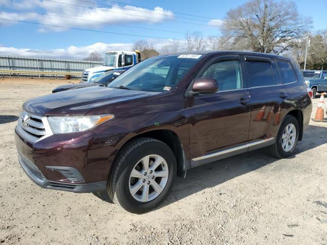 TOYOTA HIGHLANDER 2012 5tdbk3eh8cs125171