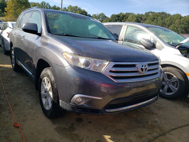 TOYOTA HIGHLANDER 2012 5tdbk3eh8cs134260