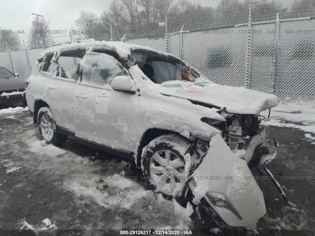 TOYOTA HIGHLANDER 2012 5tdbk3eh8cs136574