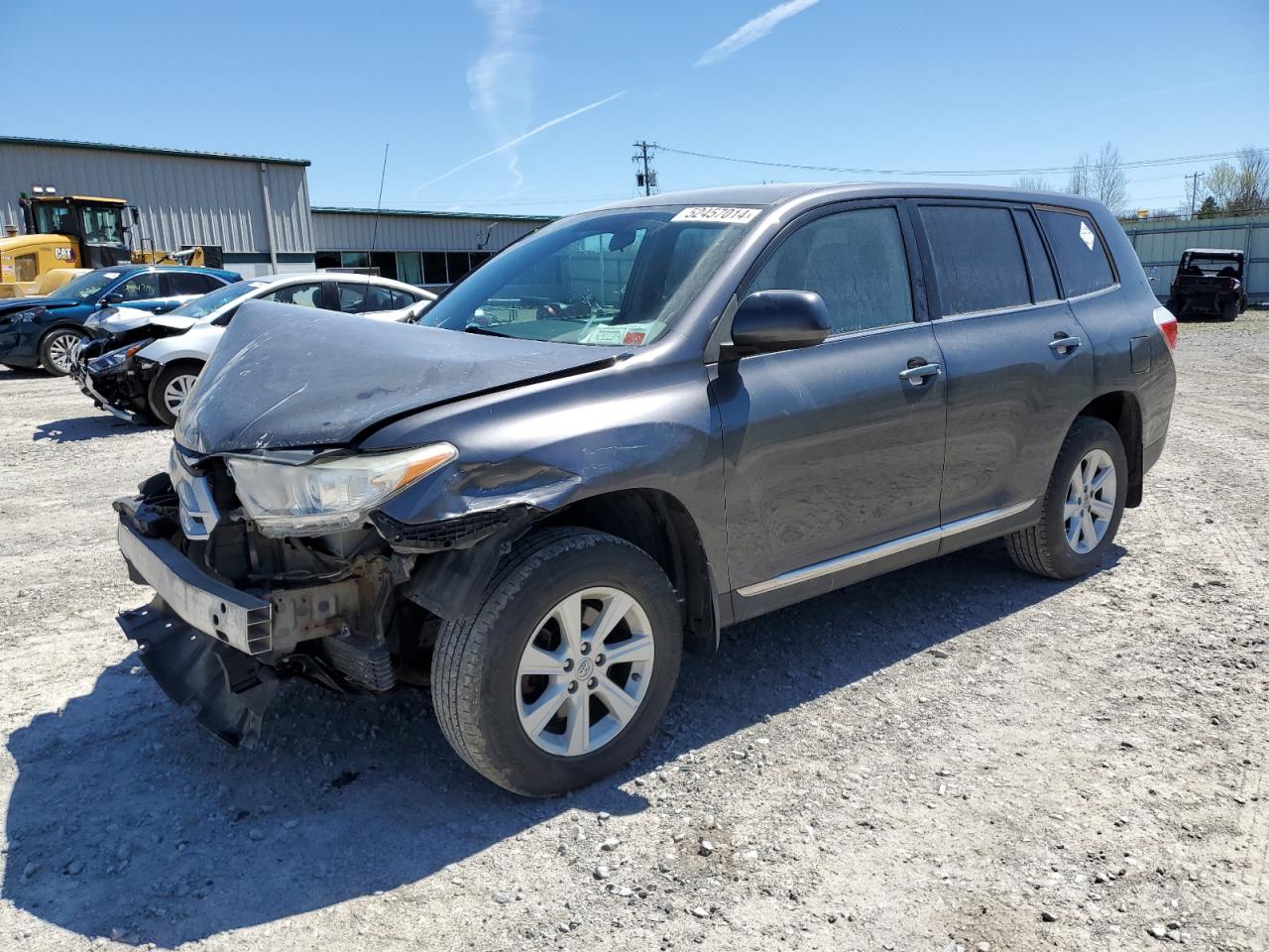 TOYOTA HIGHLANDER 2012 5tdbk3eh8cs137031