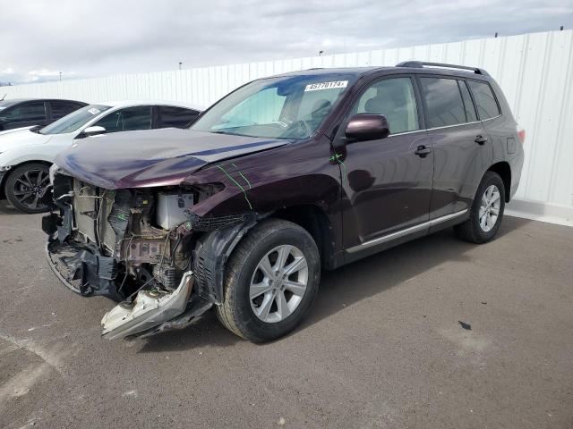 TOYOTA HIGHLANDER 2012 5tdbk3eh8cs139040