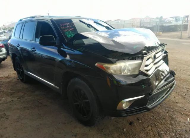 TOYOTA HIGHLANDER 2012 5tdbk3eh8cs146943