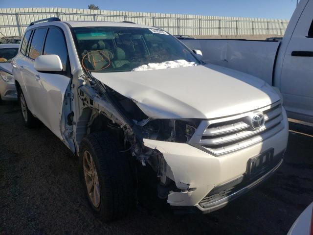 TOYOTA HIGHLANDER 2012 5tdbk3eh8cs148353