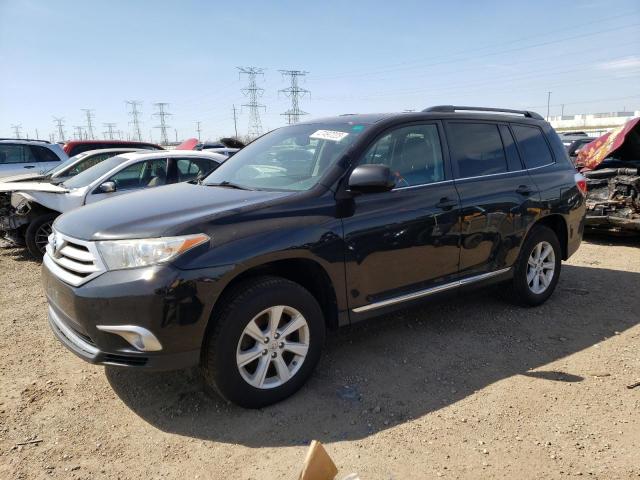 TOYOTA HIGHLANDER 2012 5tdbk3eh8cs150958