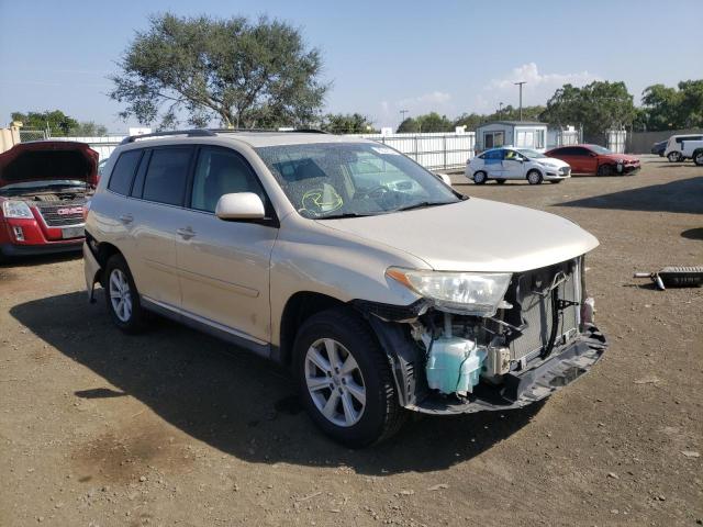 TOYOTA HIGHLANDER 2012 5tdbk3eh8cs151267