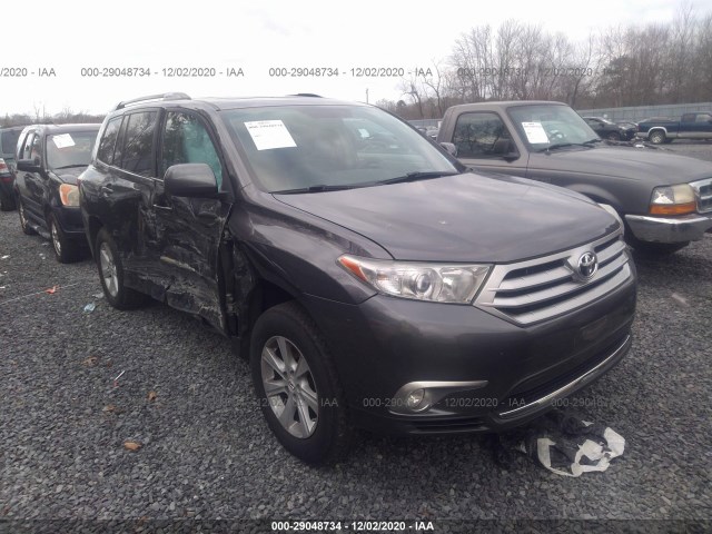 TOYOTA HIGHLANDER 2012 5tdbk3eh8cs152757