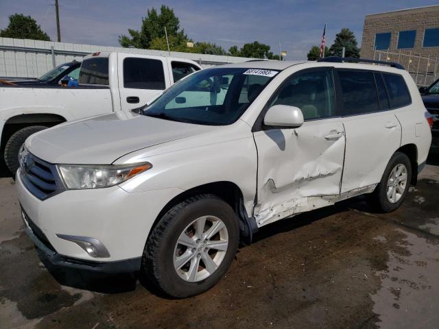 TOYOTA HIGHLANDER 2012 5tdbk3eh8cs155741