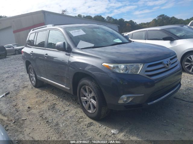 TOYOTA HIGHLANDER 2012 5tdbk3eh8cs161054