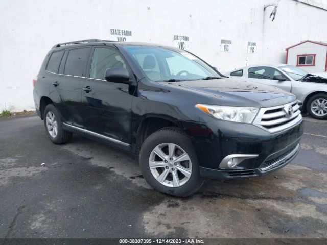 TOYOTA HIGHLANDER 2013 5tdbk3eh8ds178258