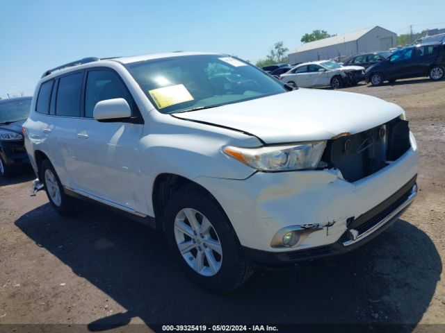 TOYOTA HIGHLANDER 2013 5tdbk3eh8ds196663