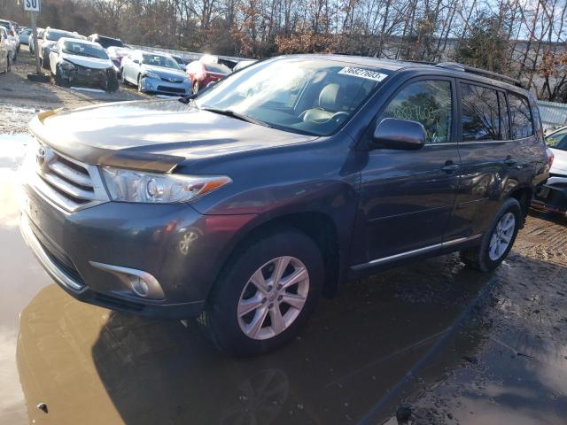 TOYOTA HIGHLANDER 2013 5tdbk3eh8ds207127