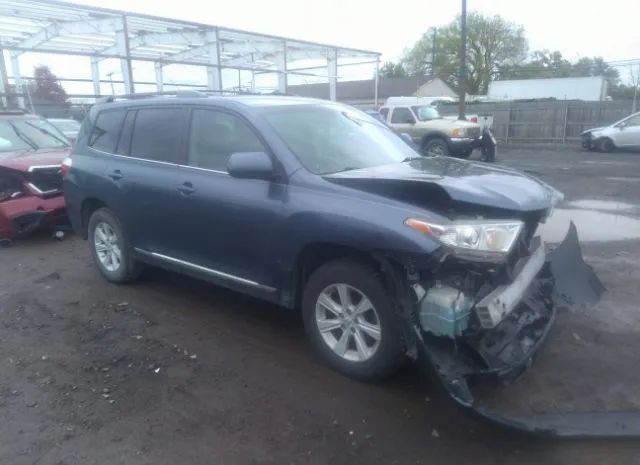 TOYOTA HIGHLANDER 2013 5tdbk3eh8ds208780